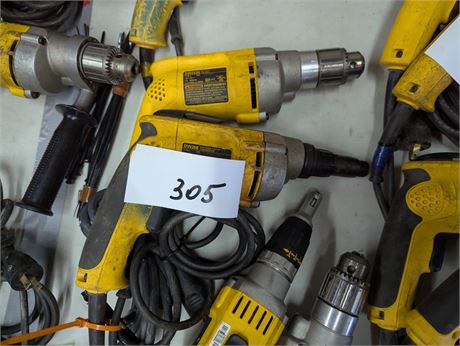 Lot 305 - VSR Screwdriver & VSR Drill DeWalt