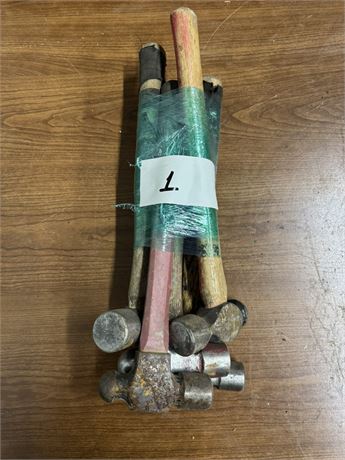 Lot 1 - Ball Pein Hammers