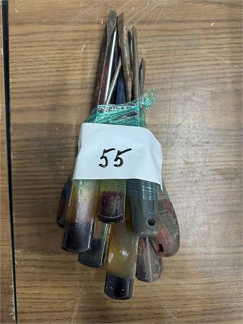 Lot 55 - Various Screwdrivers