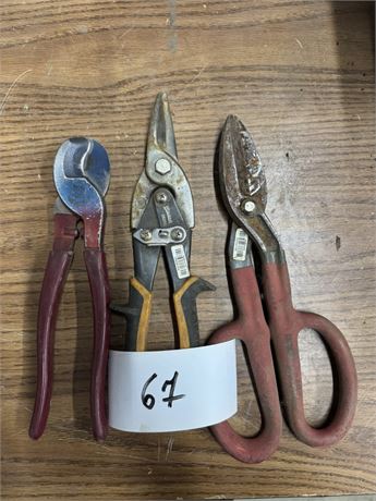 Lot 67 - Set: Cable Cutter, Crescent Wiss