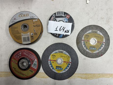 Lot 164 - Various Grinder Disks