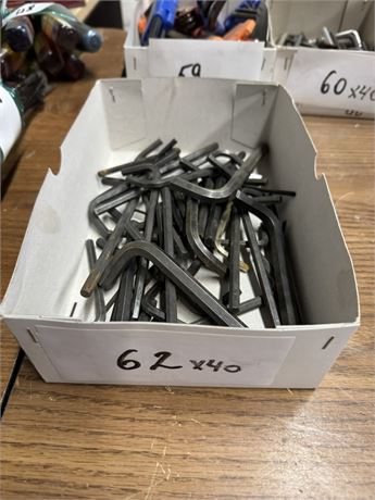 Lot 62 - Various Allen Keys