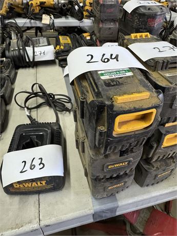 Lot 264 - DeWalt Battery Not Tested