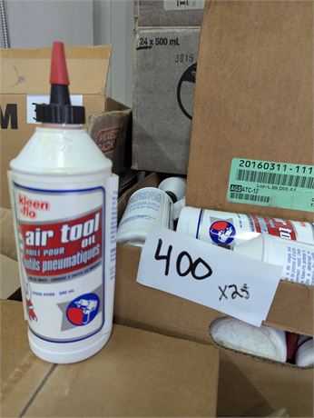 Lot 400 - Air Tool Oil