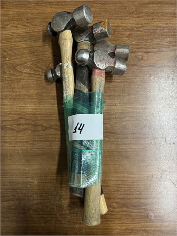 Lot 14 - Ball Pein Hammers