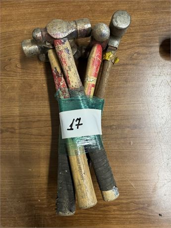 Lot 17 - Ball Pein Hammers