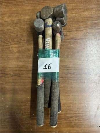 Lot 16 - Ball Pein Hammers