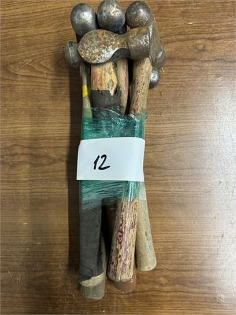 Lot 12 - Ball Pein Hammers