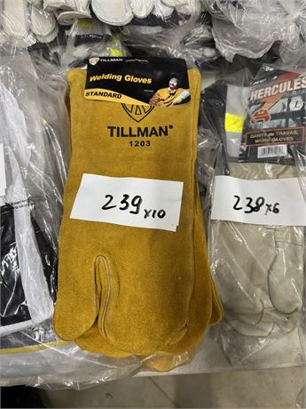 Lot 239 - Welding Gloves Tillman