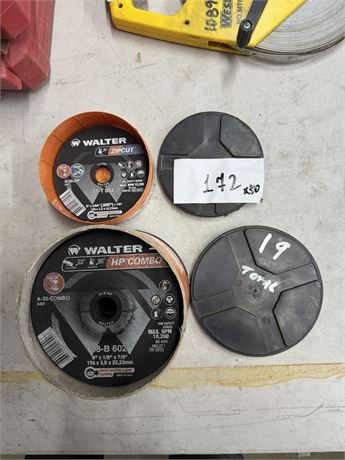 Lot 172 - Assorted Grinder Disks