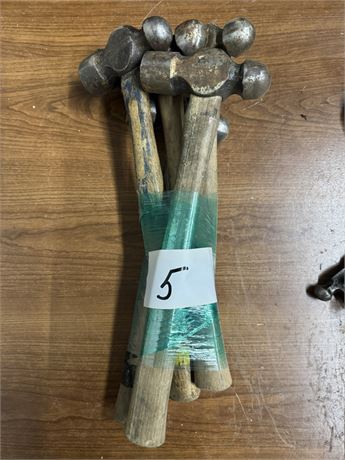 Lot 5 - Ball Pein Hammers