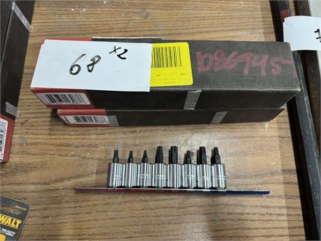 Lot 68 - Drive Torx Bit Socket Set