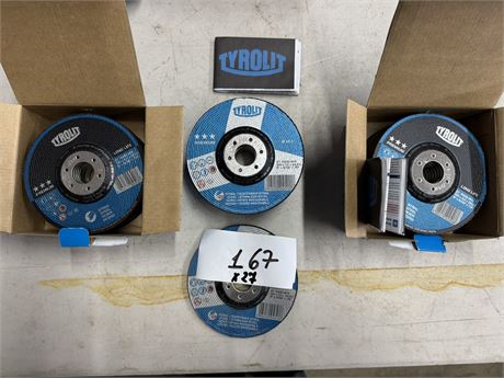 Lot 167 - Various Grinder Wheels TYROLIT