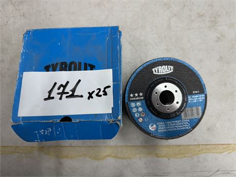 Lot 171 - Grinder Disks