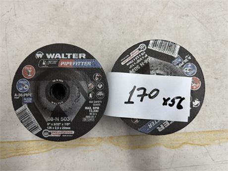 Lot 170 - Grinder Disks