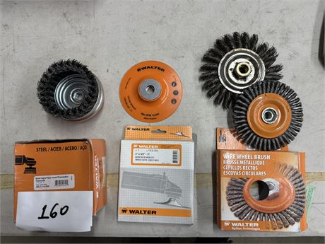 Lot 160 - Wire Wheel Brushes