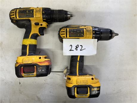 Lot 282 - Cordless Drill Driver DeWalt