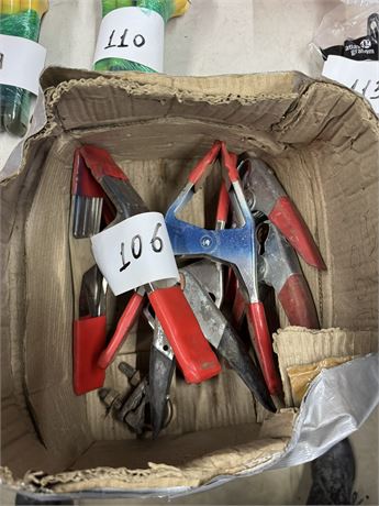 Lot 106 - Various Clamps