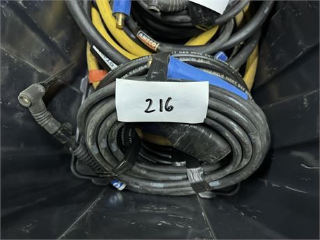 Lot 216 - Powerweld Inert Gas Hose 1/4"