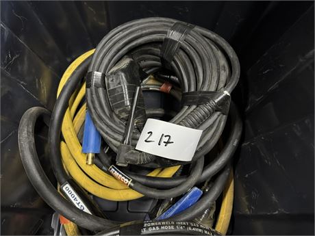 Lot 217 - Welding Cords