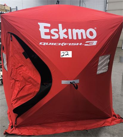 Pop-up Ice Shelter Eskimo Quickfish 3