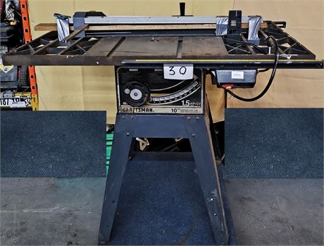 Table Saw Craftsman 10"