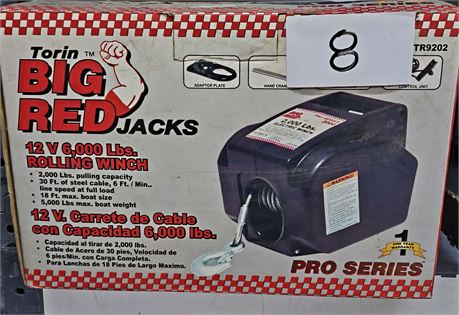 Torin Big Red Jacks Rolling Winch TR9202