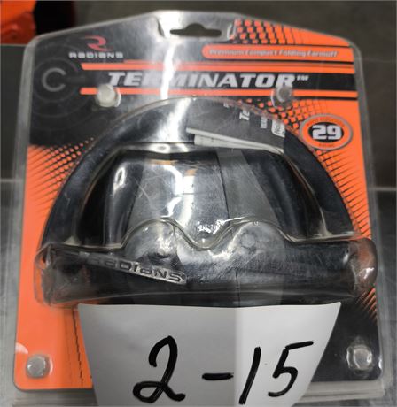 Premium Compact Folding Earmuff Radians Terminator