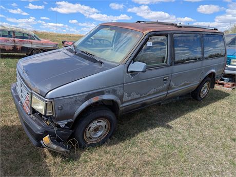 Lot 117 - 1989  Chrysler Grand Caravan LE