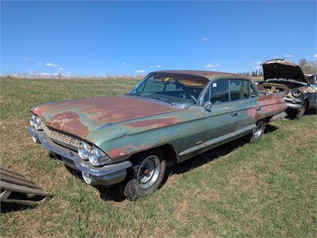 Lot 102 - 1961  Cadillac 62 sedan 6 window