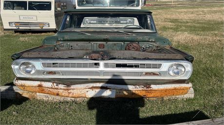 Lot 288 - 1971 Dodge Crewcab shortbox project