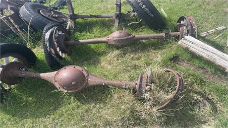 Lot 314 - Old axles out of something old