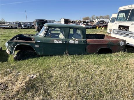 Lot 288 - 1971 Dodge Crewcab shortbox project
