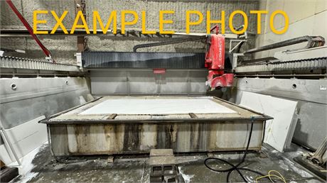 Lot 16 - Breton Waterjet Saw SNC550  with Streamline 50 and Abraline V