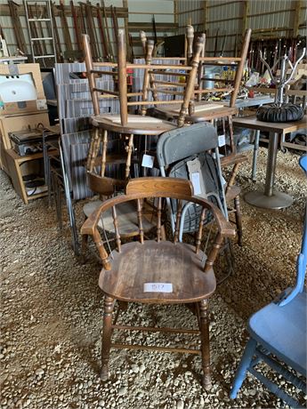 Lot 17 - Wood Chairs