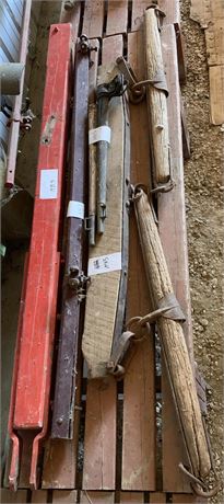 Lot 83 -Various eveners and pole