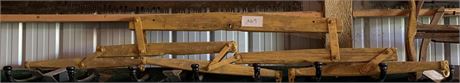 Lot 69 -(1) Hardwood triple eveners