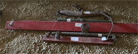 Lot 57 -(5) Neck yoke and eveners