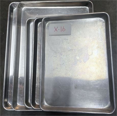 Lot X-16 - Aluminum Baking Pans