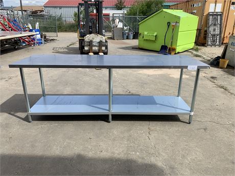Lot 1-60 -  Stainless Steel Table