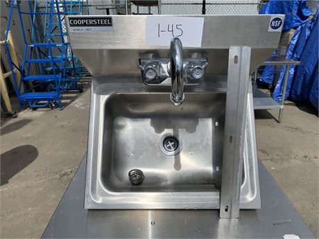 Lot 1-45 - Coopersteel Hand Washing Sink