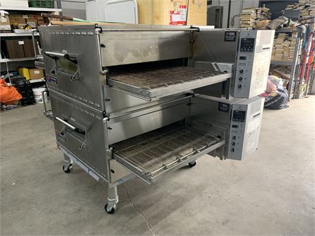 Lot 1-1 -  Middle By Marshall Stacked Conveyor Pizza Oven