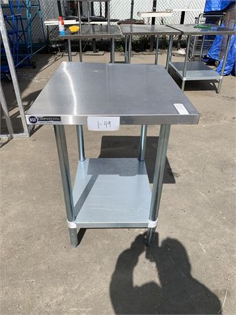 Lot 1-49 - Stainless Steel Coopersteel Table