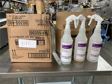 Lot 1-11 - Various Sanitizers and dispensors