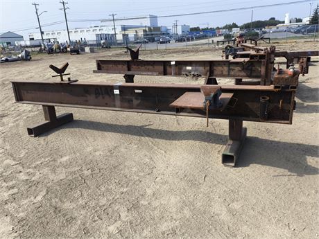 Lot 202 - Welders pipe fabrication work station