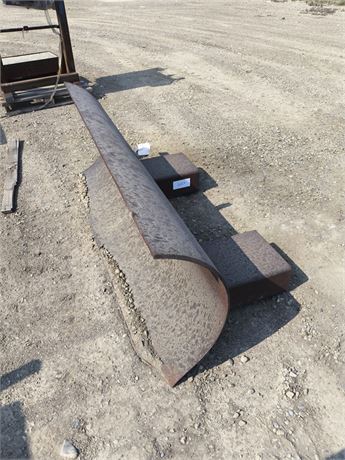 Lot 227 - Forklift snow plow attachment