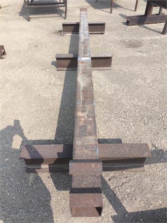 Lot 219 - Steel supports