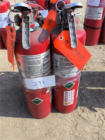 Lot 271 -10lb Fire Extinguishers