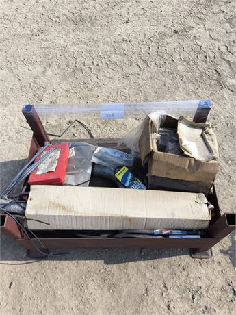 Lot 268 - Spare parts and materials for shop