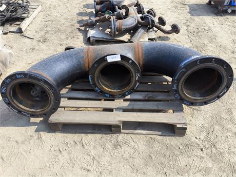 Lot 249 - Hydro test assembly header/manifolds.